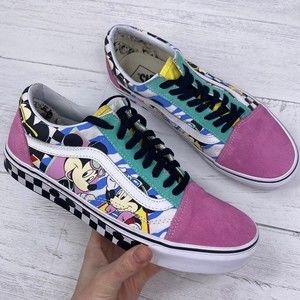 Vans Limited Edition Old Skool Disney Mickey Shoes Sneakers in Size 10 W…